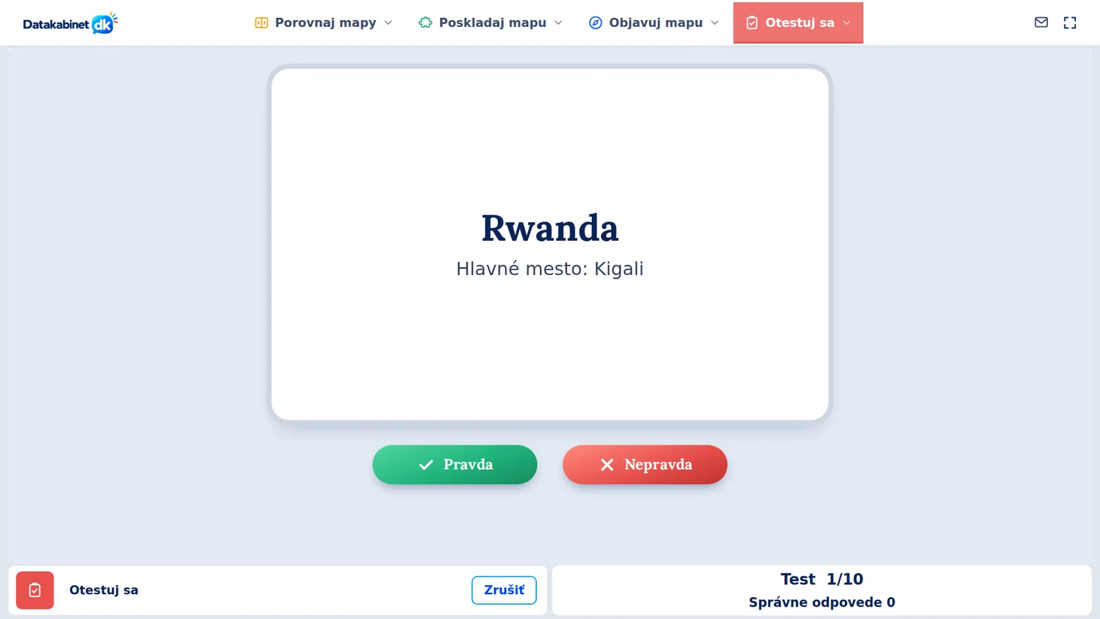 Notebook – Otestuj sa, otázka z aplikácie